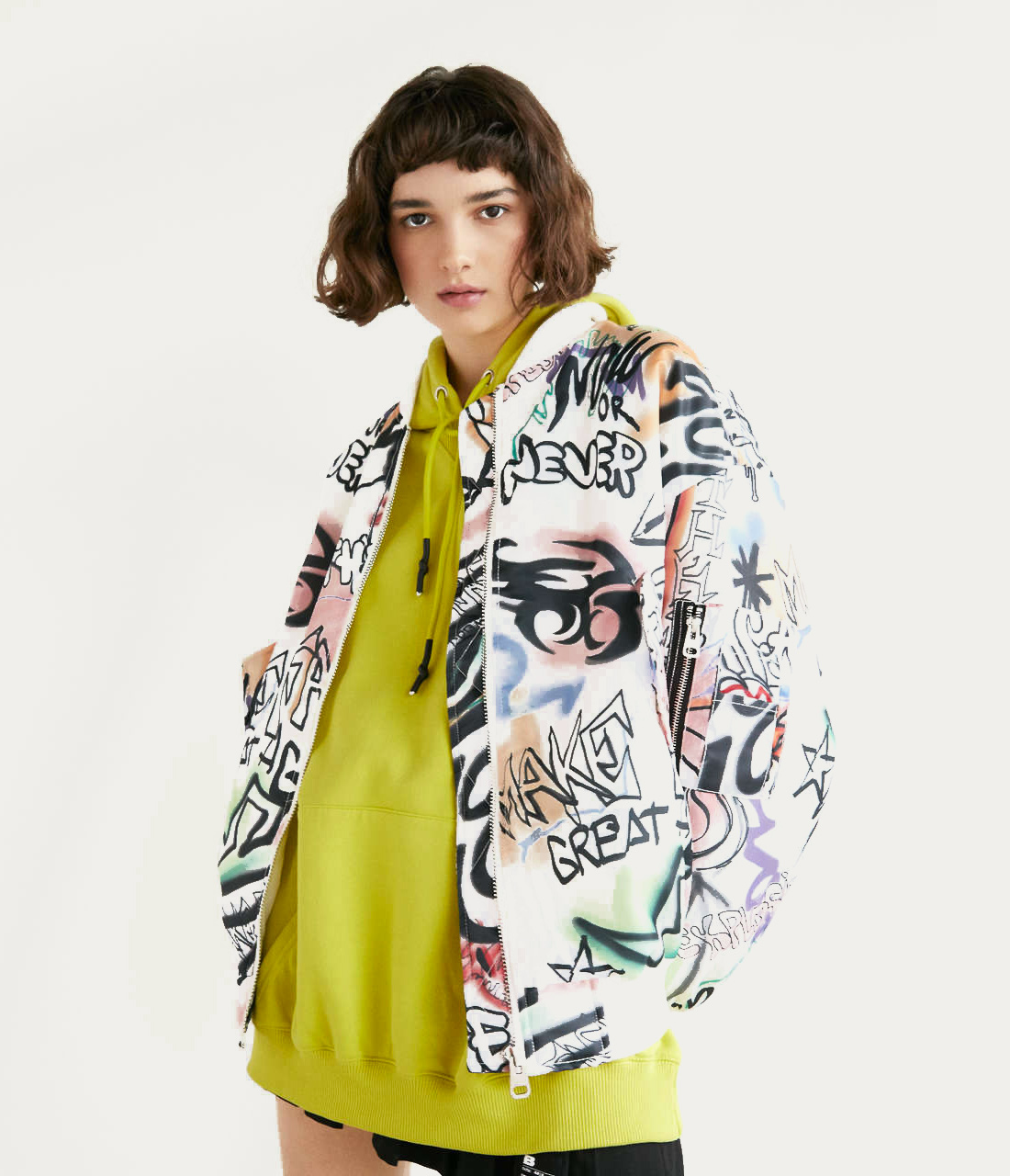 oversized lightweight jacket